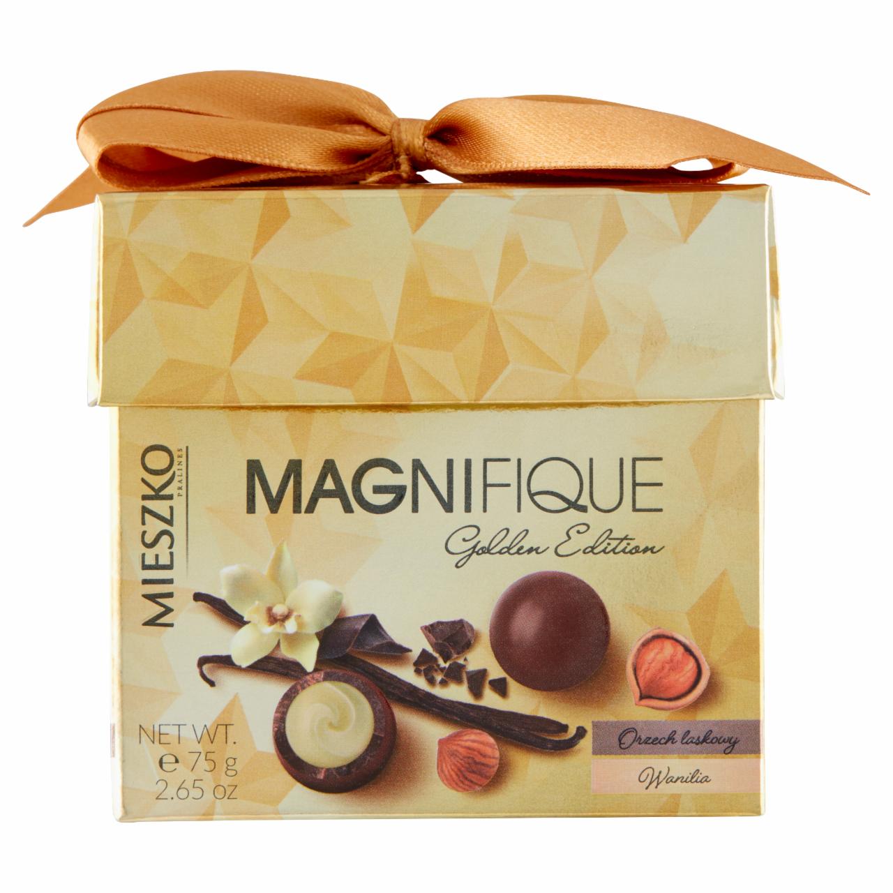 Zdjęcia - Mieszko Magnifique Praliny w mlecznej czekoladzie orzech laskowy wanilia 75 g