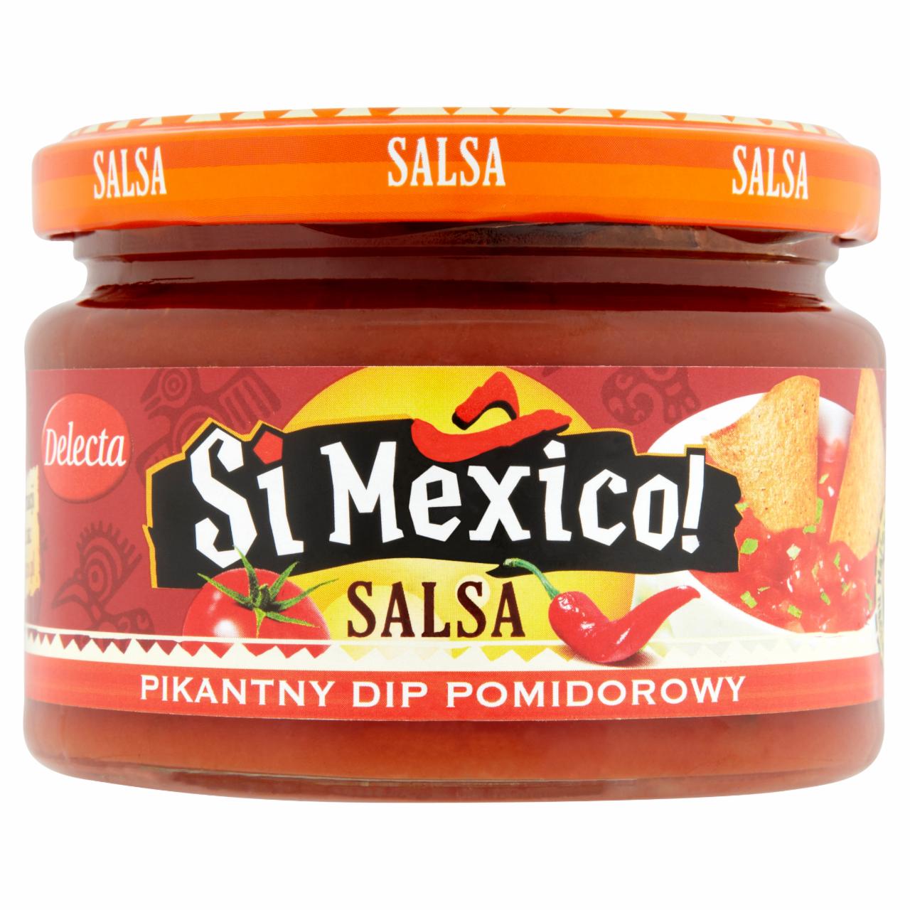 Zdjęcia - Delecta Si Mexico! Salsa Pikantny dip pomidorowy 260 g