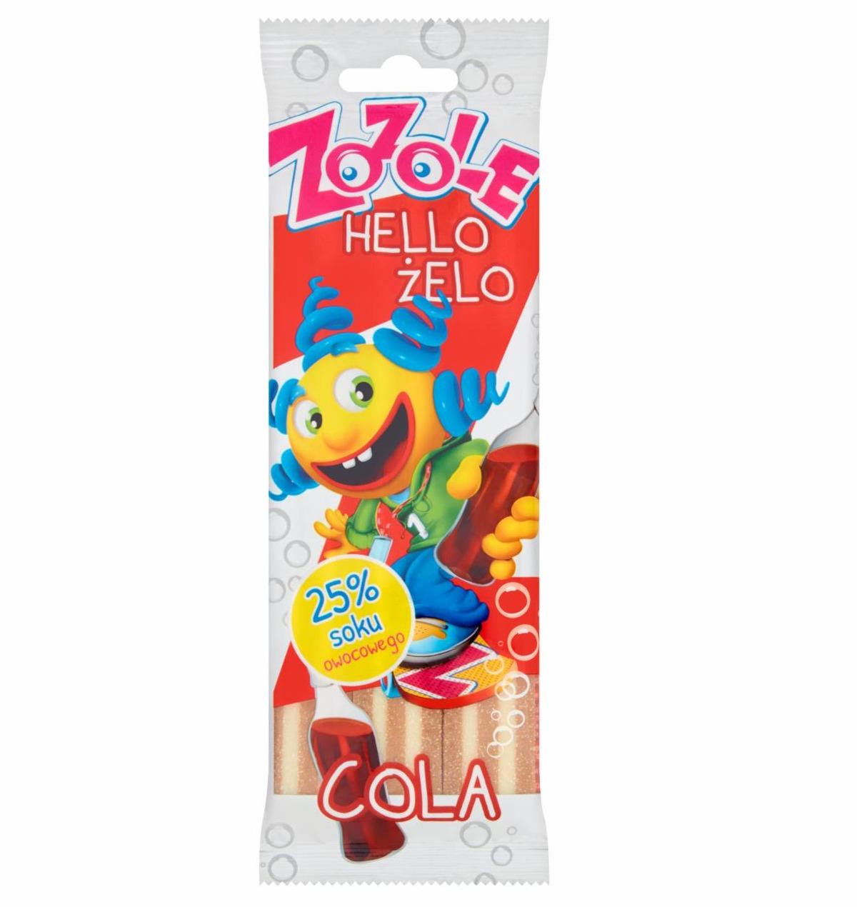 Zdjęcia - Zozole Hello Żelo Żelki o smaku truskawkowym super kwaśne 75 g