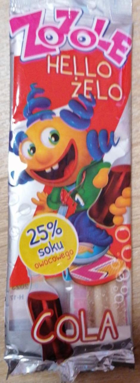 Zdjęcia - Zozole Hello Żelo Żelki o smaku truskawkowym super kwaśne 75 g