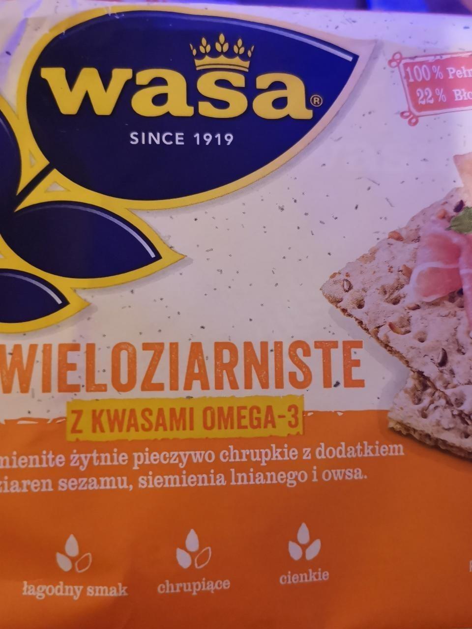 Zdjęcia - Pieczywo chrupkie wieloziarniste z kwasami omega3 Wasa