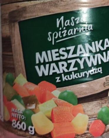 Zdjęcia - Mieszanka warzywna z kukurydzą Nasza Spiżarnia