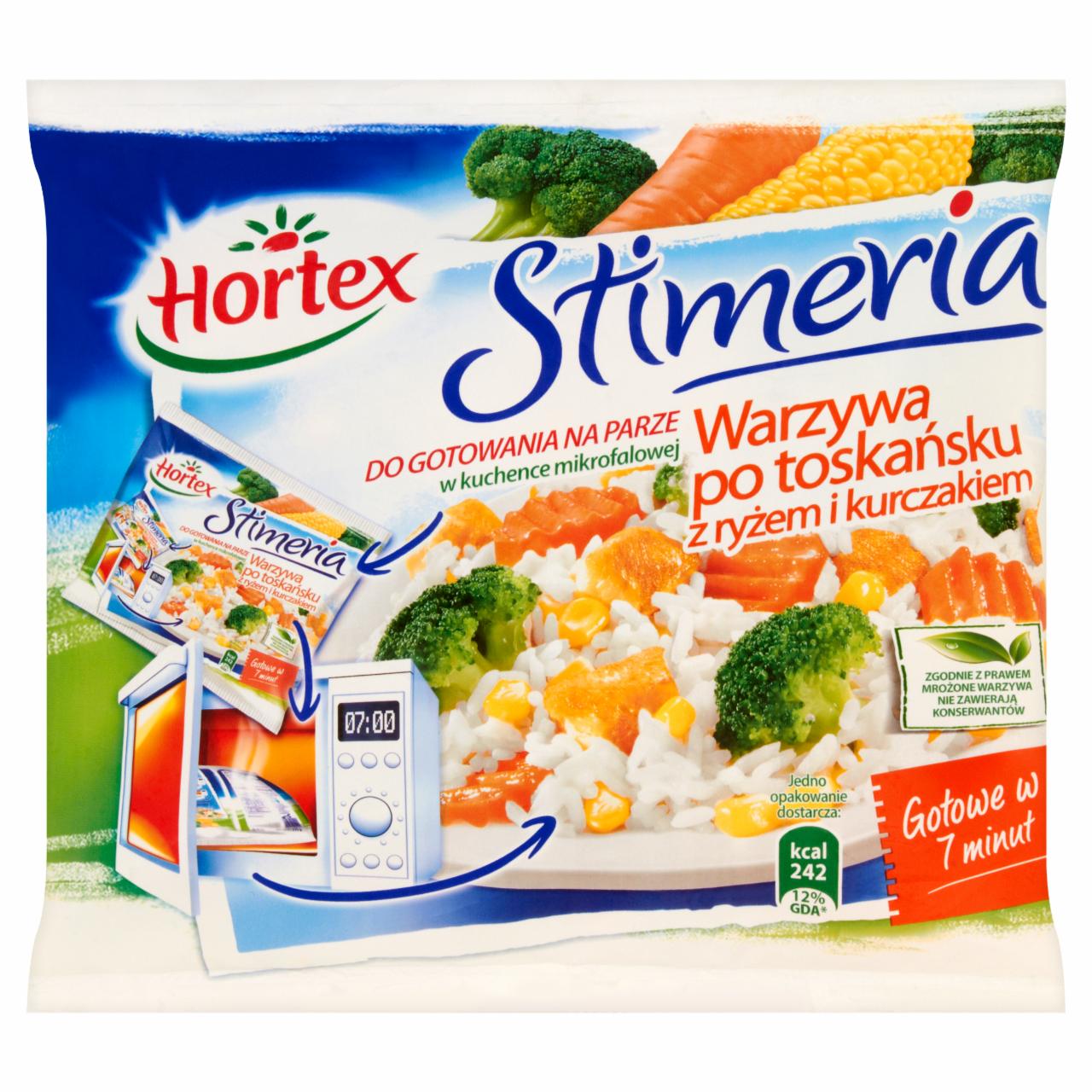 Zdjęcia - Hortex Stimeria Warzywa po toskańsku z ryżem i kurczakiem 275 g