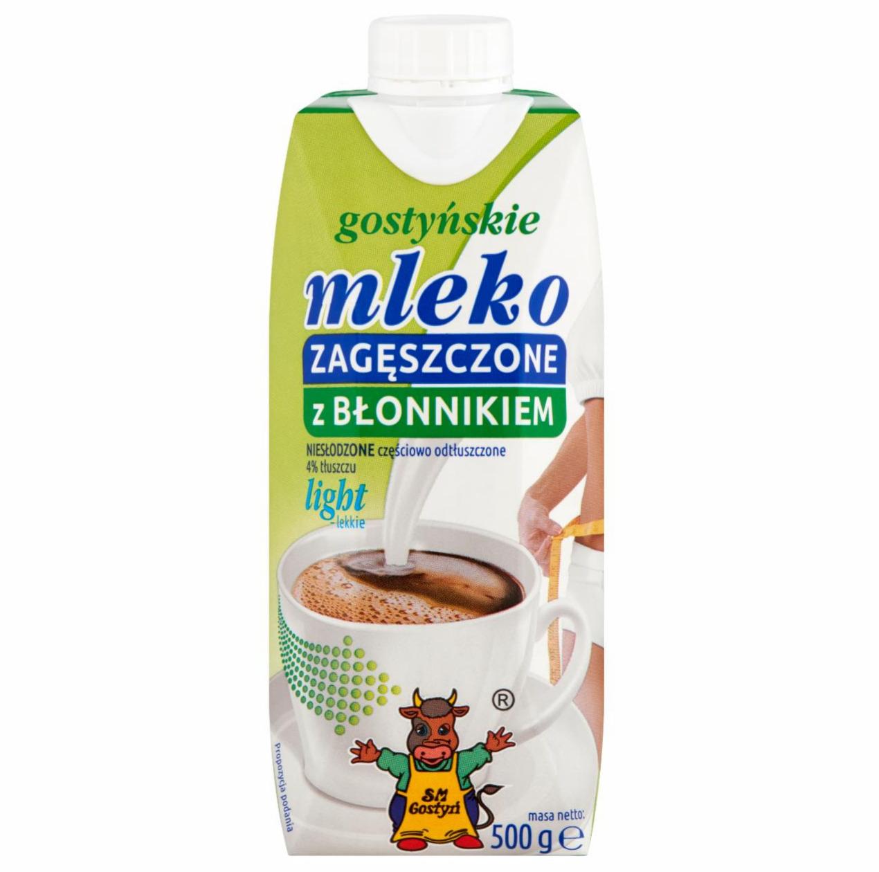 Zdjęcia - SM Gostyń Gostyńskie mleko zagęszczone z błonnikiem light 500 g