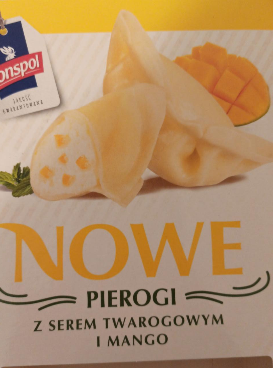 Zdjęcia - Nowe pierogi z serem twarogowym i mango Konspol