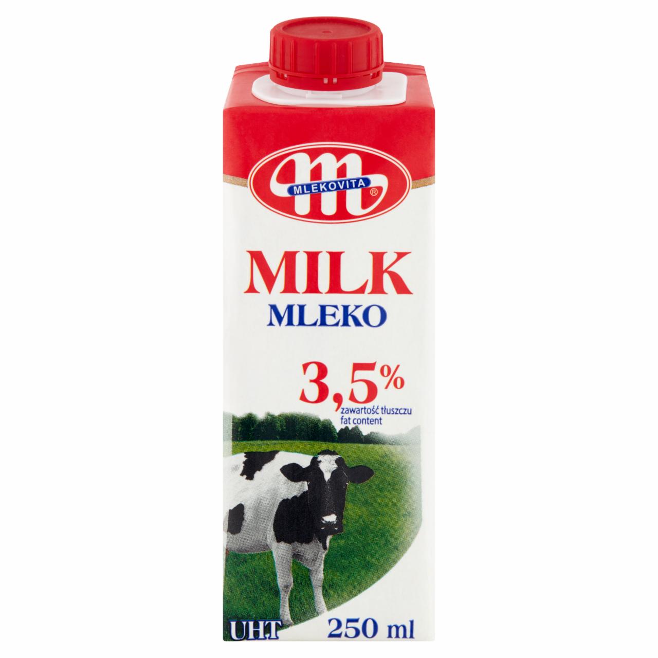Zdjęcia - Mlekovita Mleko UHT 3,5% 250 ml
