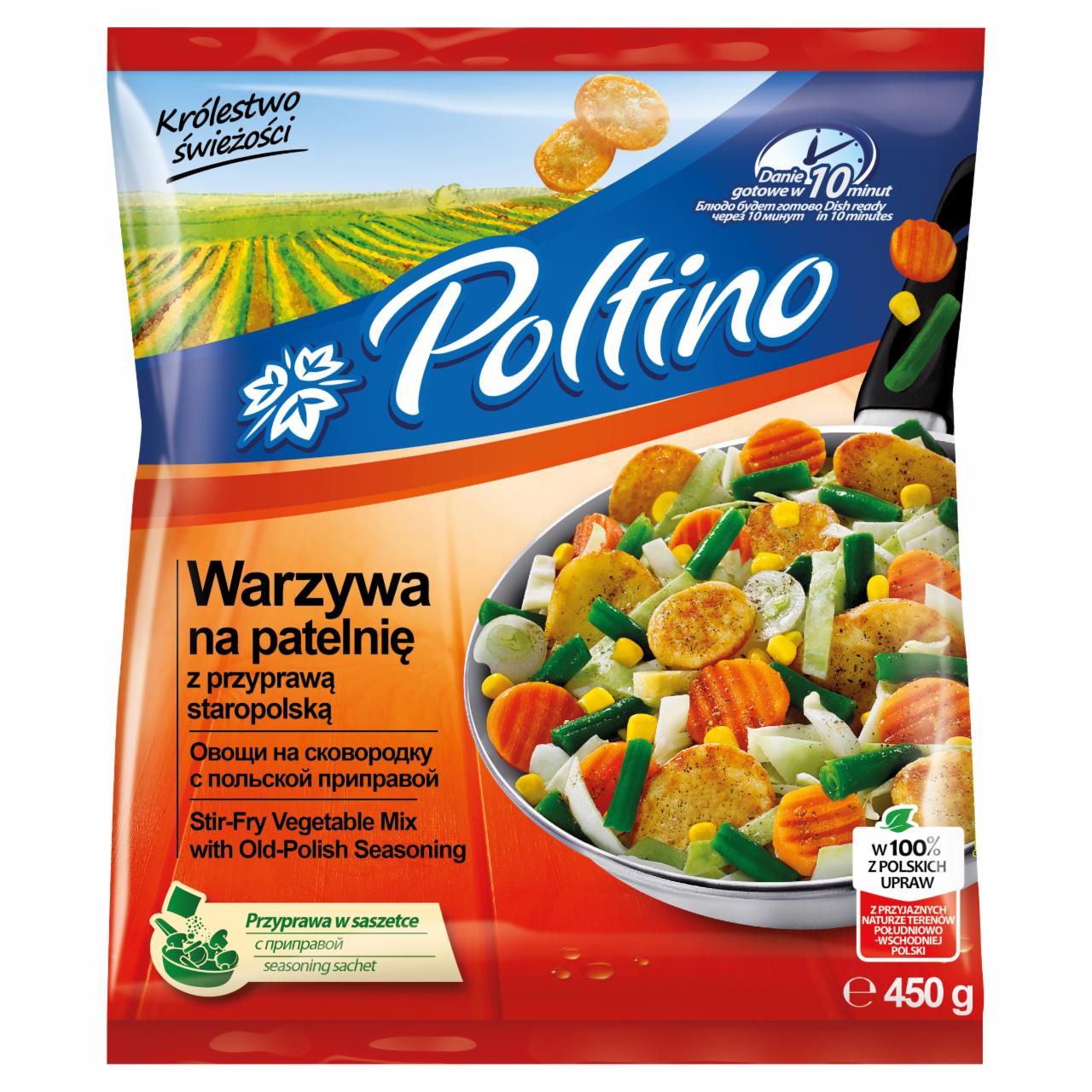 Zdjęcia - Poltino Warzywa na patelnię z przyprawą staropolską 450 g