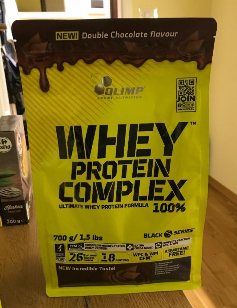 Zdjęcia - Whey protein complex 100% double chocolate flavour Olimp sport nutrition