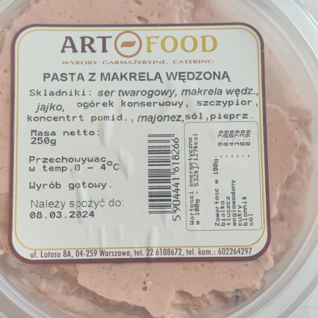 Zdjęcia - Pasta z makrelą Art Food