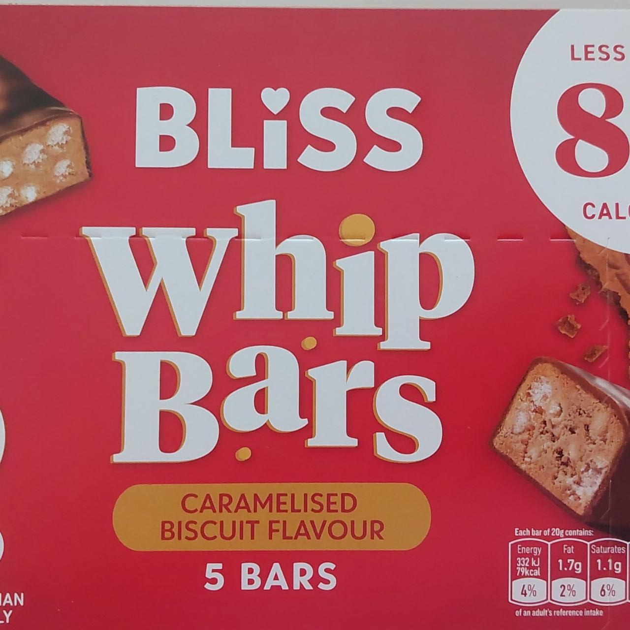 Zdjęcia - Caramelised biscuit flavour Whip Bars Bliss