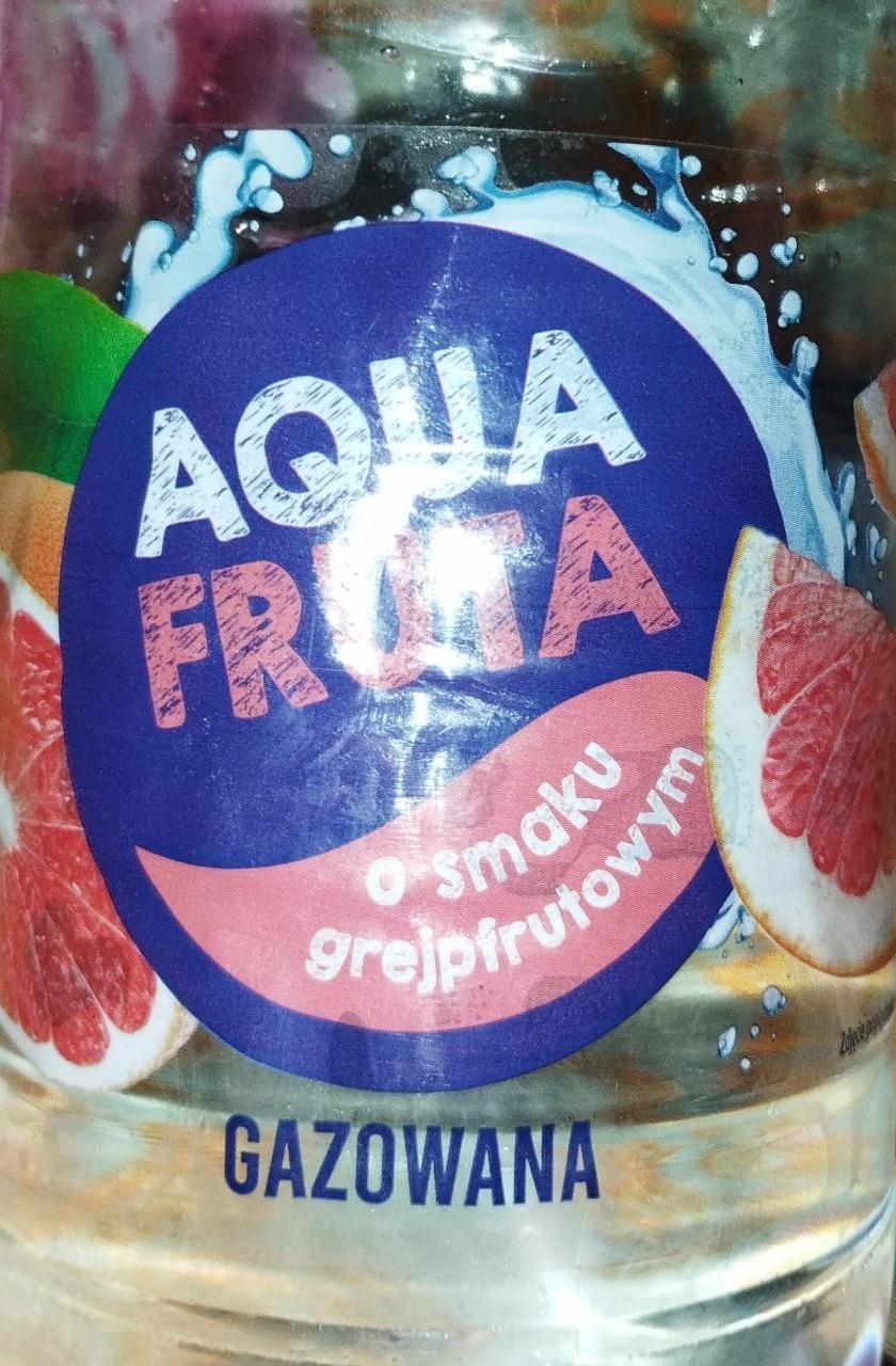 Zdjęcia - Aqua Fruta o smaku grejpfrutowym gazowana