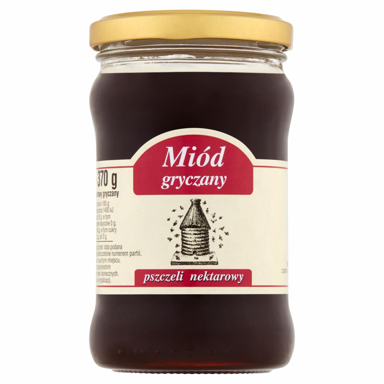 Zdjęcia - Miód pszczeli nektarowy gryczany 370 g