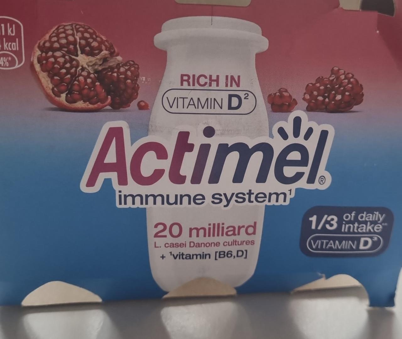Zdjęcia - actimel immune system granat