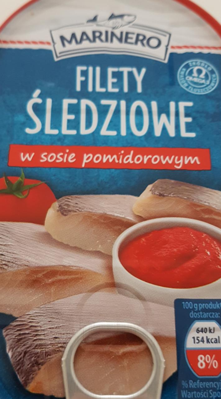 Zdjęcia - Filety śledziowe w sosie pomidorowym Marinero