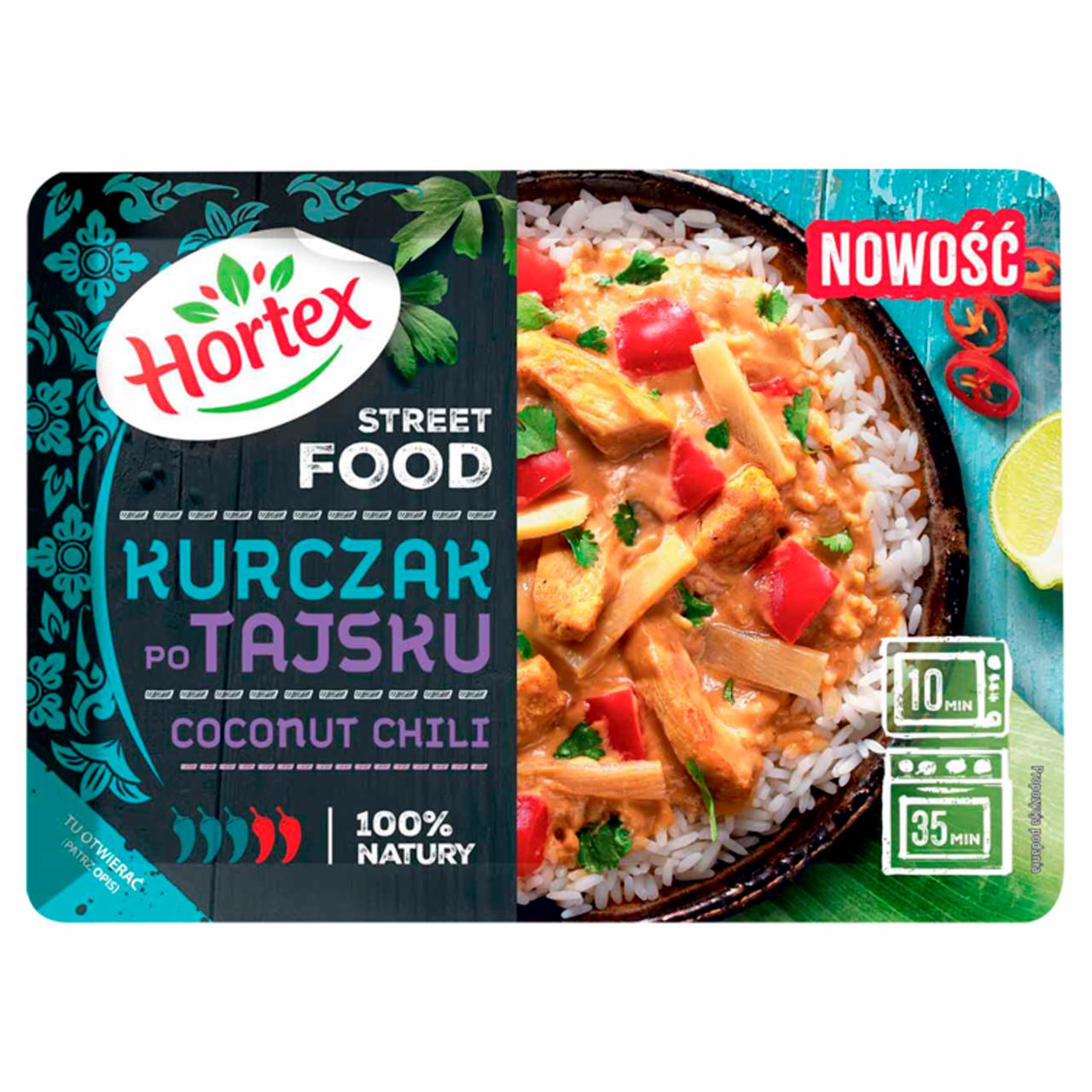 Zdjęcia - Hortex Street Food Coconut Chili Kurczak po tajsku 350 g