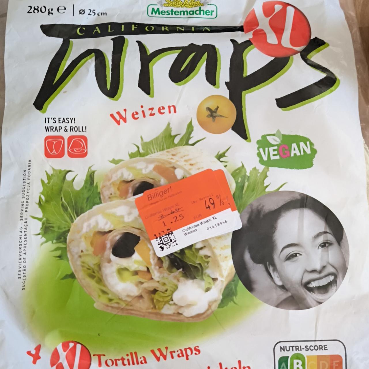 Zdjęcia - Wraps California Weizen Mestemacher