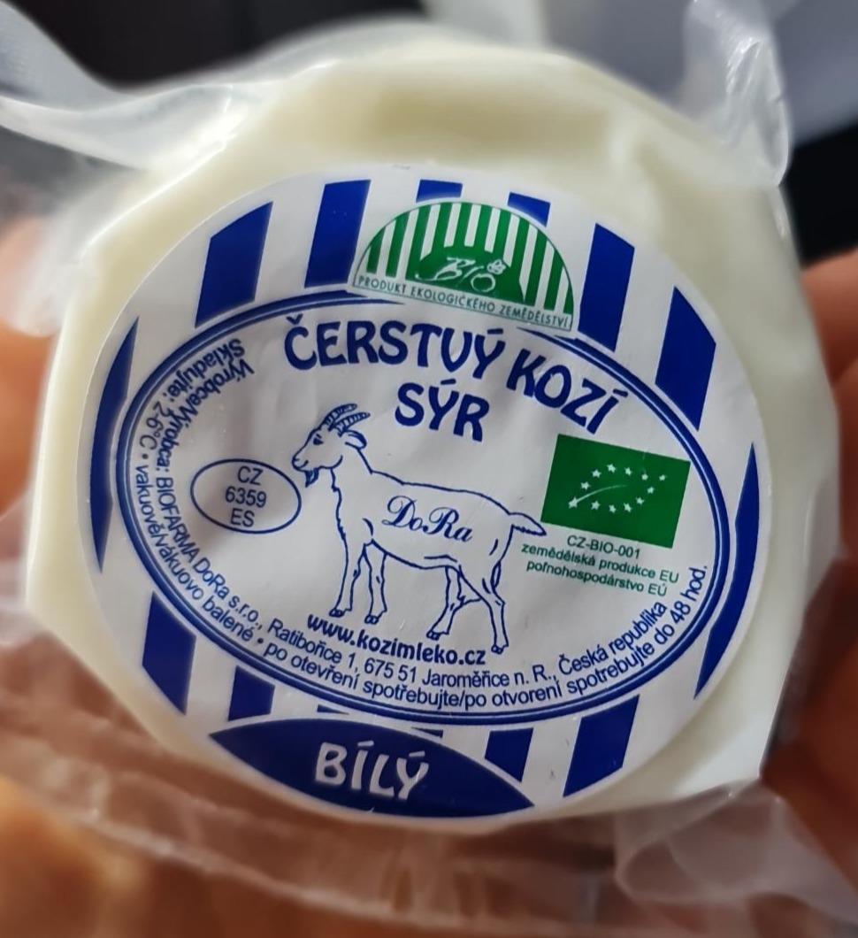 Zdjęcia - Bio Čerstvý kozí sýr bílý DoRa