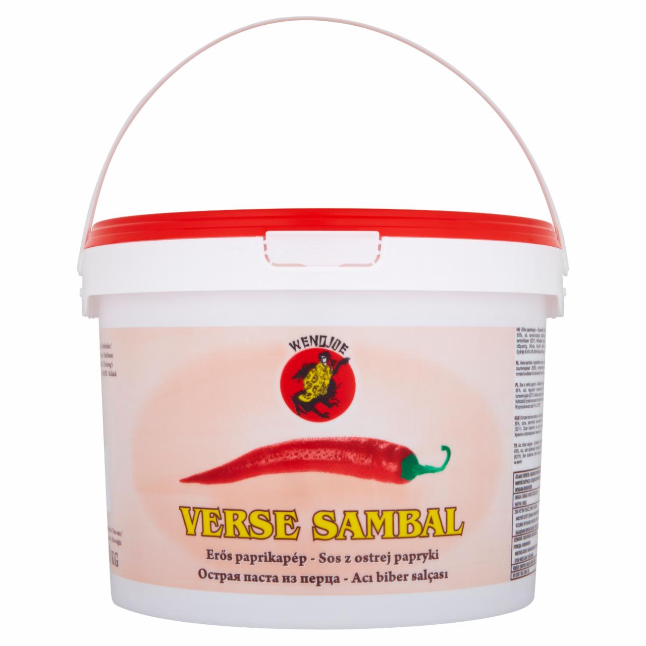 Zdjęcia - Verse Sambal Sos z ostrej papryki czerwony 10 kg