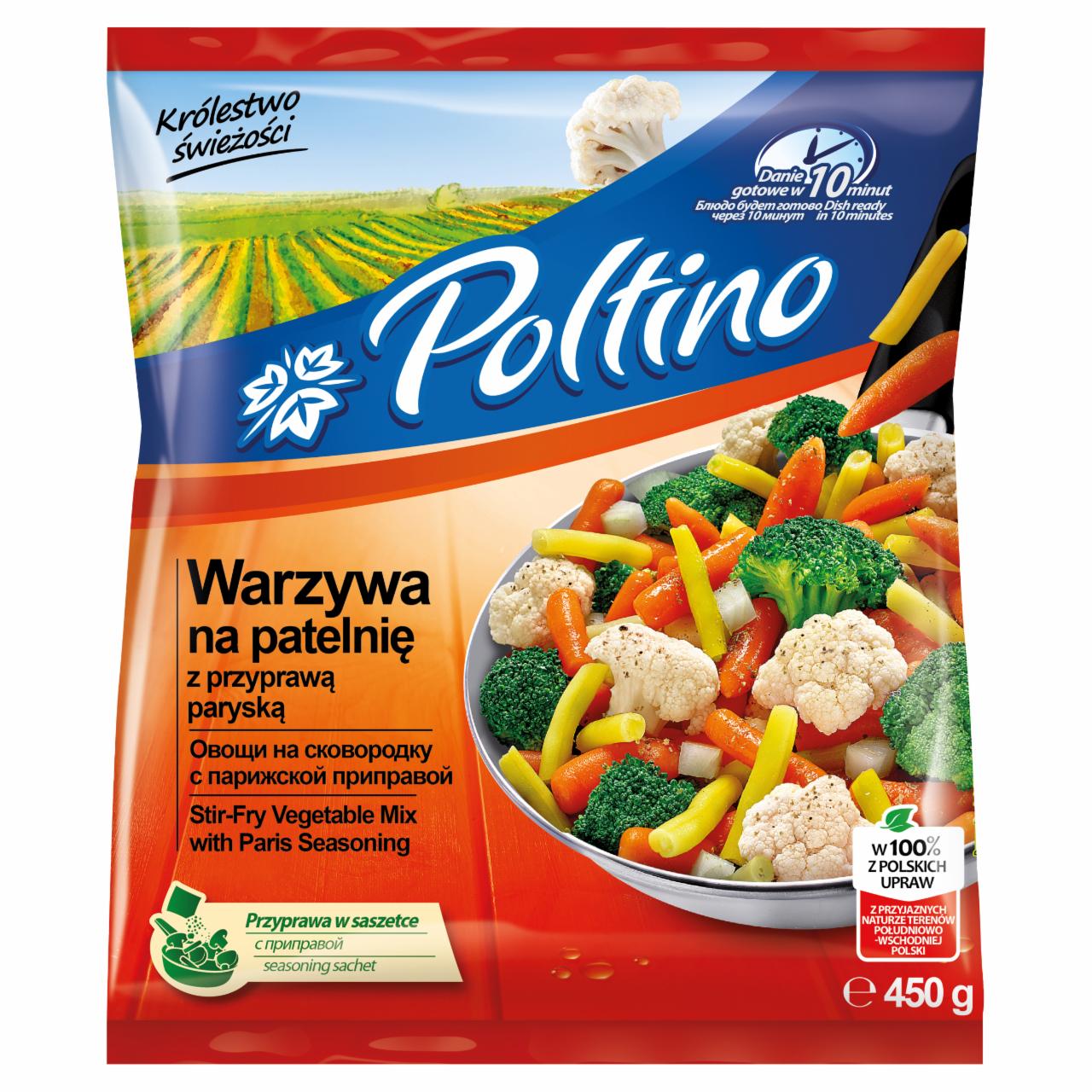 Zdjęcia - Poltino Warzywa na patelnię z przyprawą paryską 450 g
