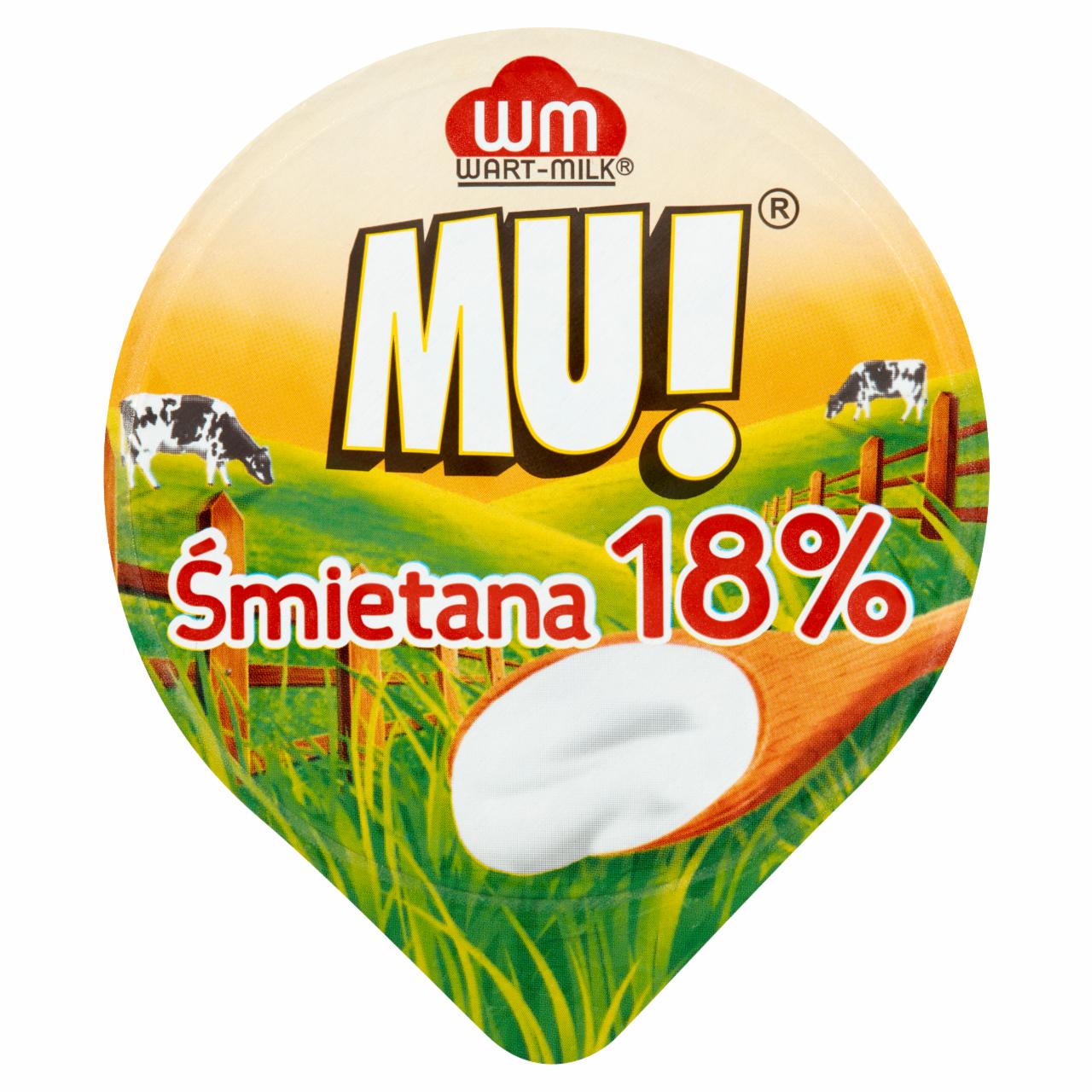 Zdjęcia - MU! Śmietana 18% 200 g