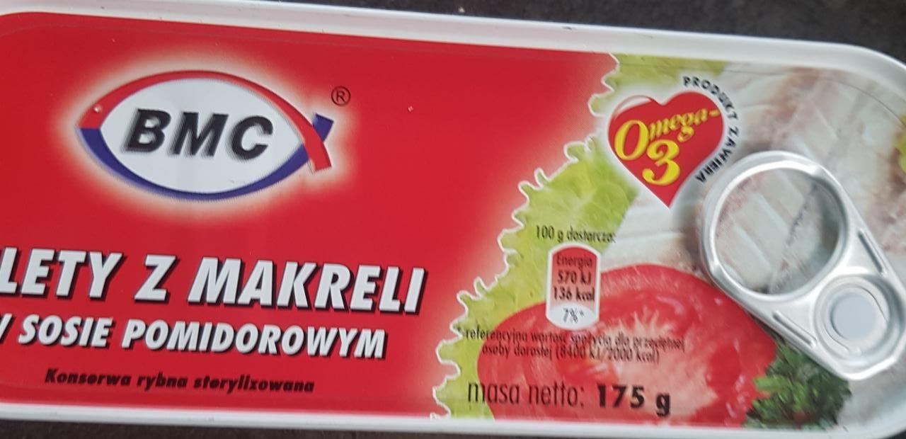 Zdjęcia - filety z makreli w sosie pomidorowym BMC