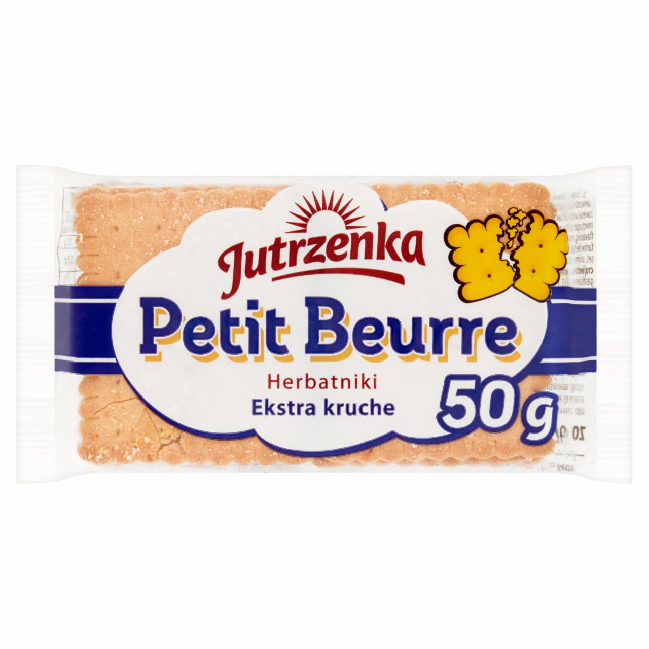 Zdjęcia - Jutrzenka Petit Beurre Herbatniki ekstra kruche 50 g