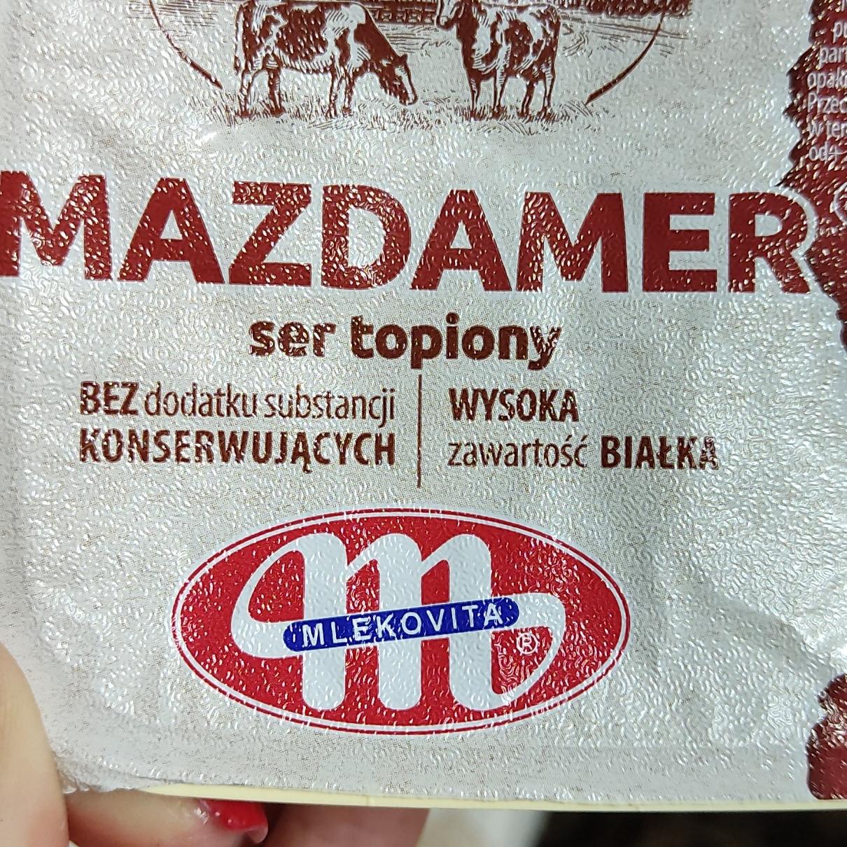 Zdjęcia - ser topiony do smarowania Mazdamer Mlekovita