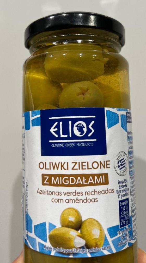 Zdjęcia - Oliwki zielone z migdałami Elios