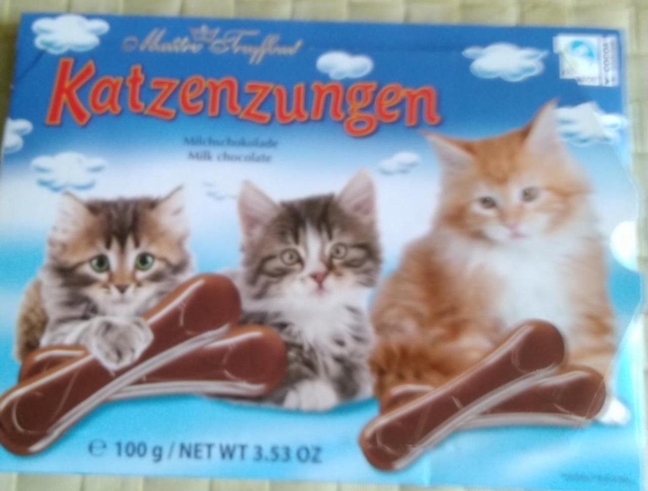 Zdjęcia - Katzenzungen Milk chocolate Maître Truffout