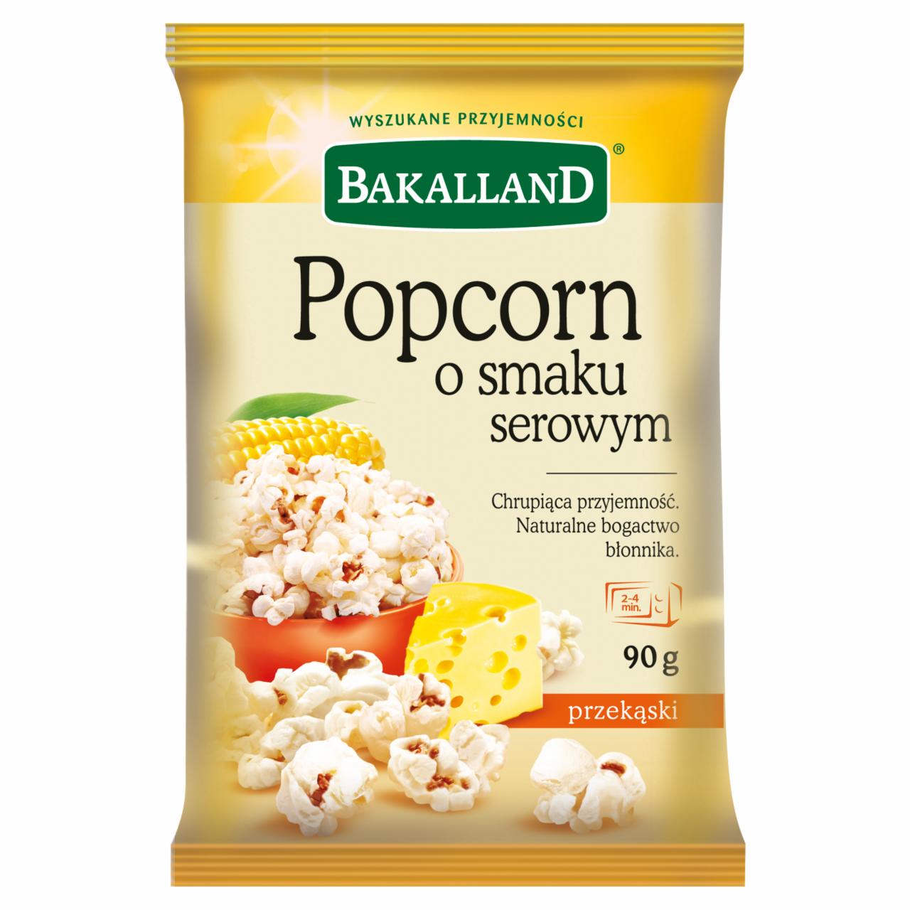 Zdjęcia - Bakalland Popcorn o smaku serowym 90 g