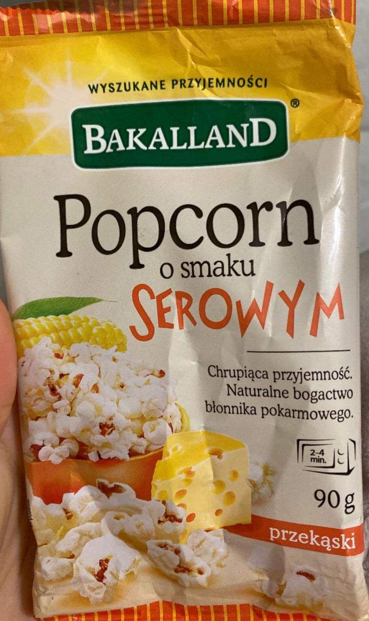 Zdjęcia - Bakalland Popcorn smak serowy 90 g
