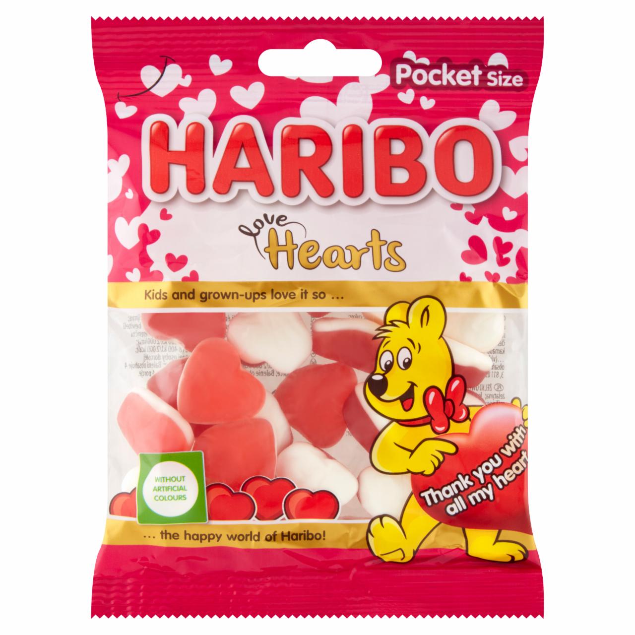 Zdjęcia - Haribo Love Hearts Żelki owocowe 100 g