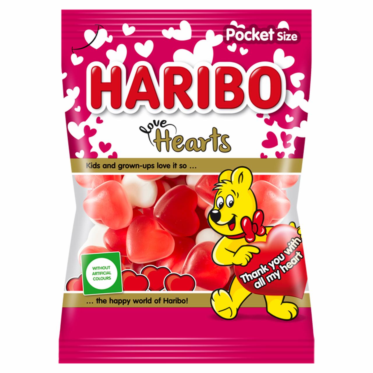 Zdjęcia - Haribo Love Hearts Żelki owocowe 100 g