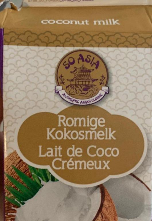 Zdjęcia - coconut milk Romige Kokosmelk Lait de coco cremeux so Asia