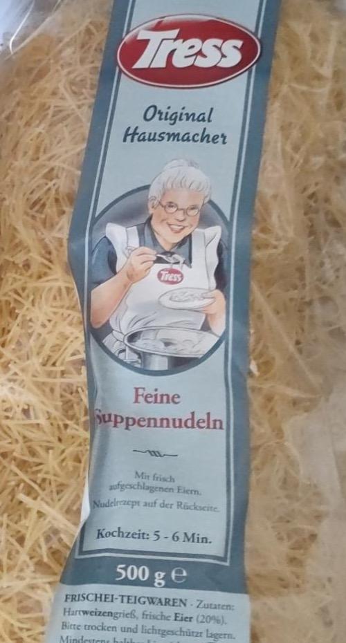 Zdjęcia - Feine Suppennudeln Tress