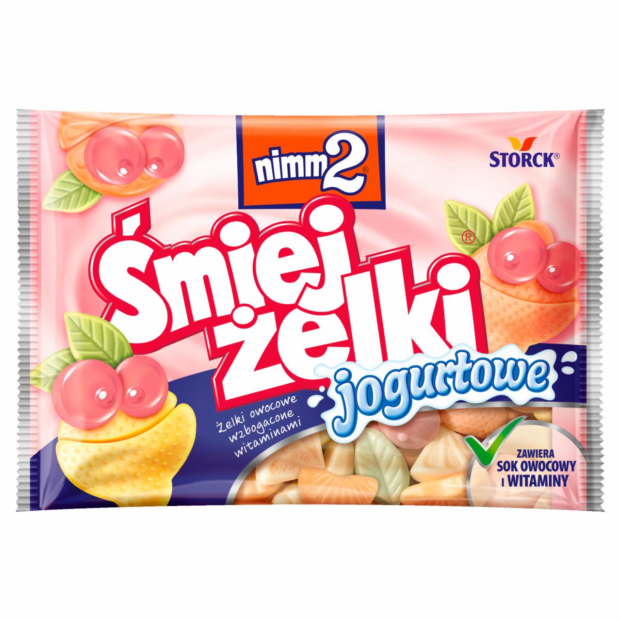 Zdjęcia - nimm2 Śmiejżelki jogurtowe Żelki owocowe wzbogacone witaminami 100 g