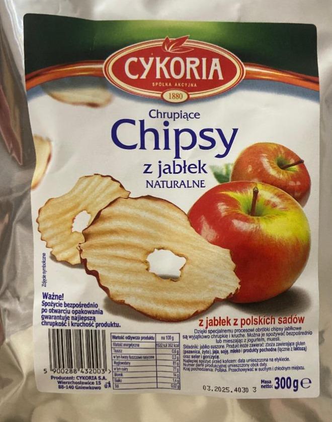 Zdjęcia - Chipsy z jabłek naturalne Cykoria