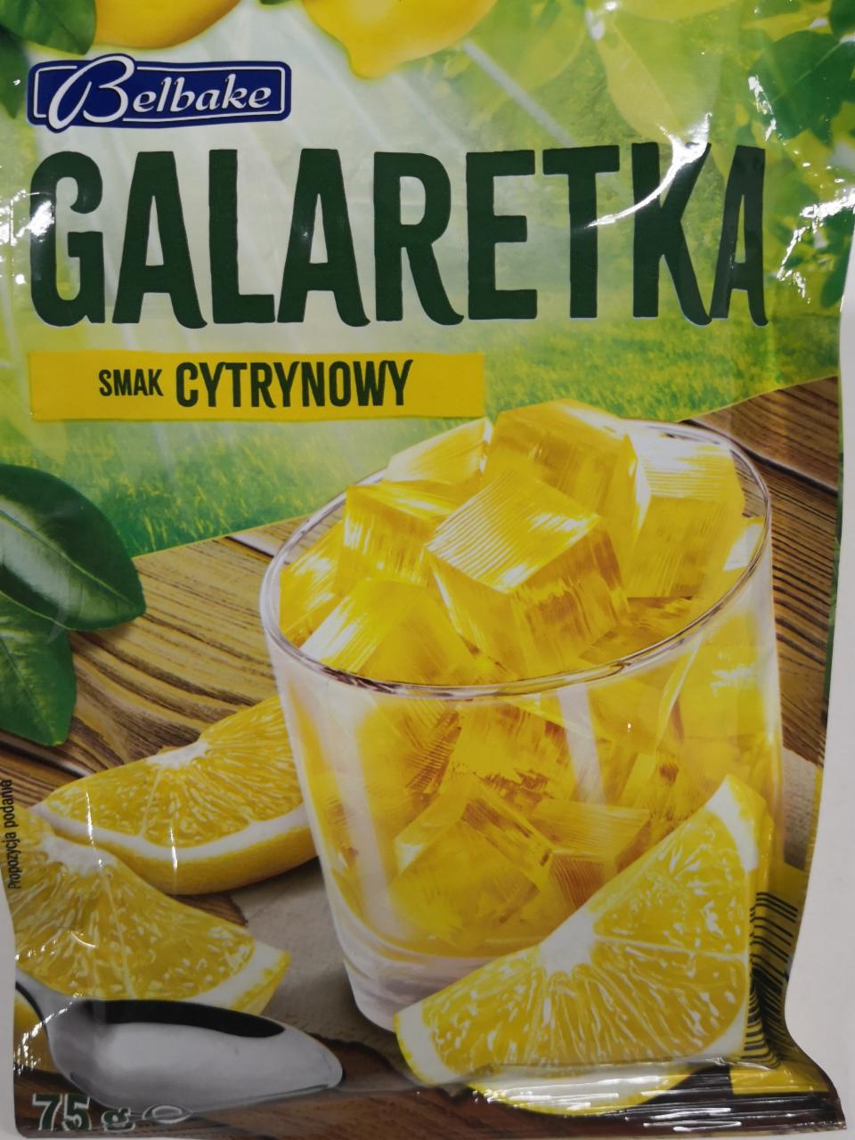 Zdjęcia - Galaretka cytrynową Belbake