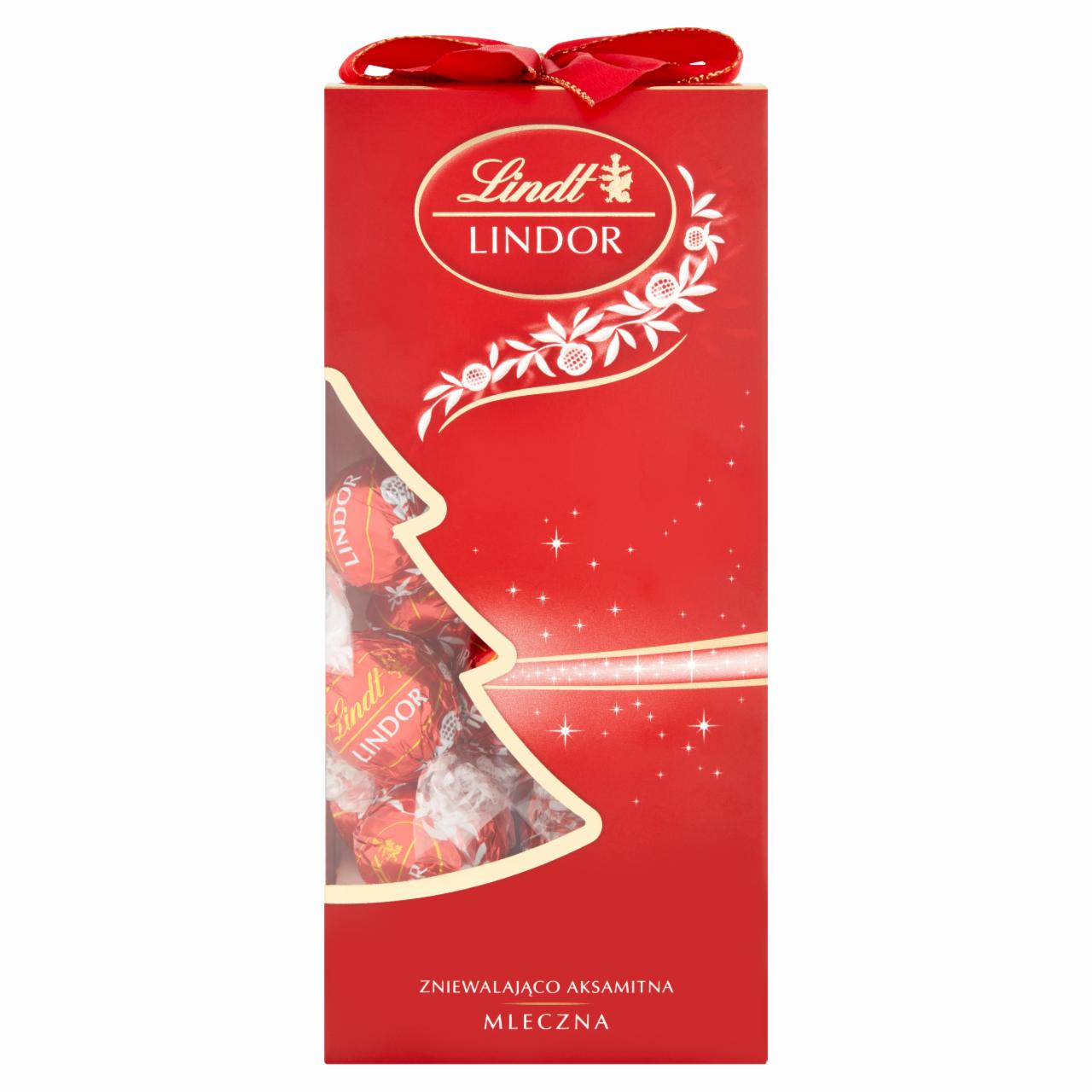 Zdjęcia - Lindt Lindor Pralinki z czekolady mlecznej z nadzieniem 225 g