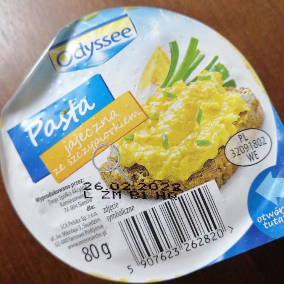 Zdjęcia - Pasta jajeczna ze szczypiorkiem Odyssée