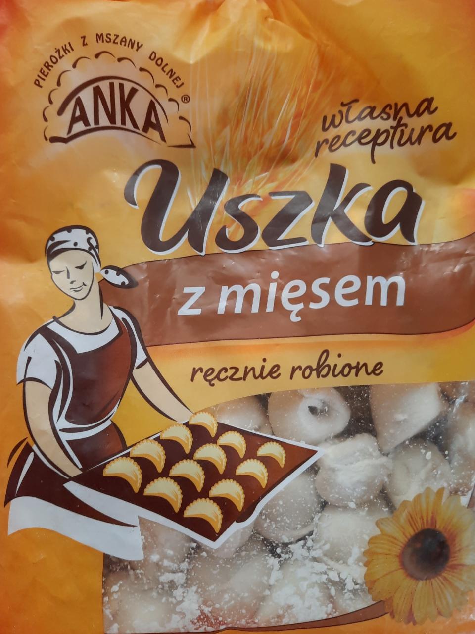 Zdjęcia - Uszka z mięsem Pierożki z mszany dolnej Anka