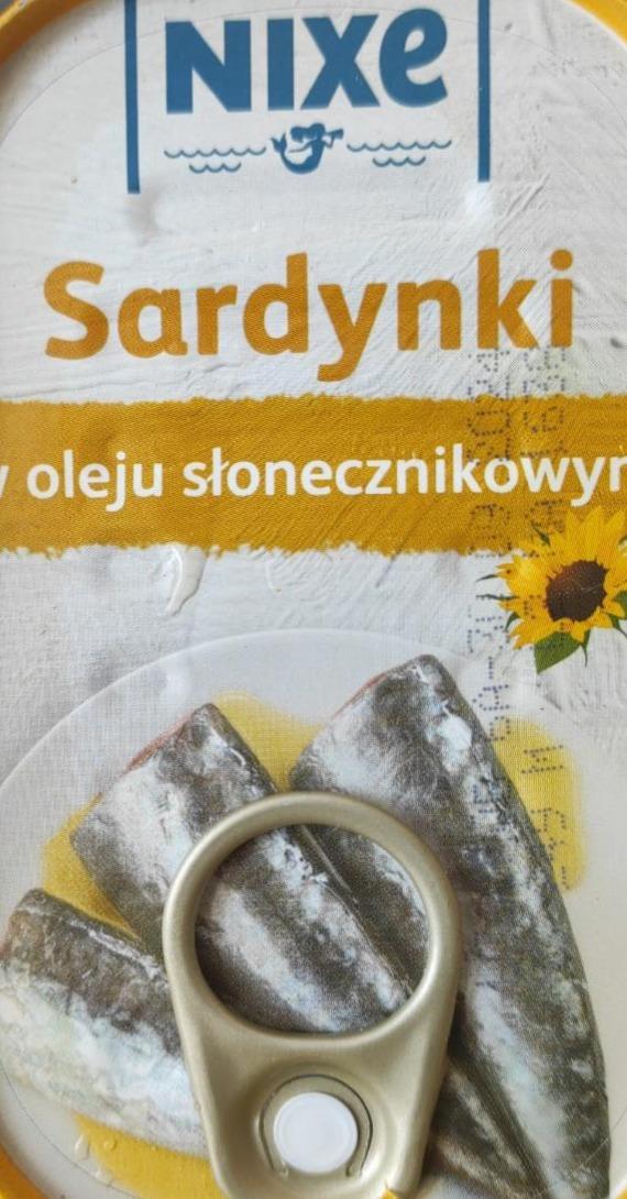 Zdjęcia - Sardynki w oleju słonecznikowym Nixe