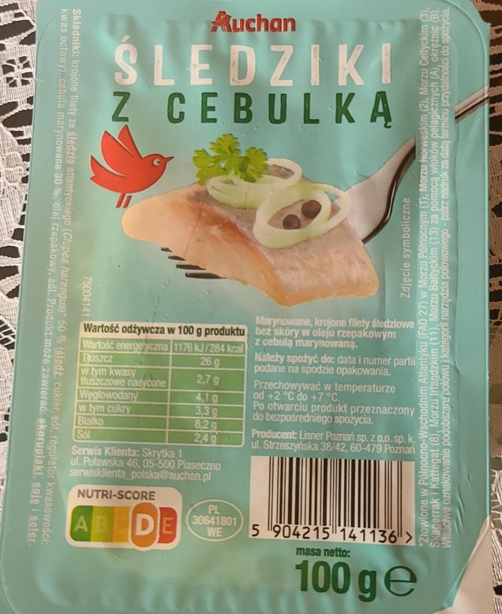 Zdjęcia - Śledziki z cebulką Auchan