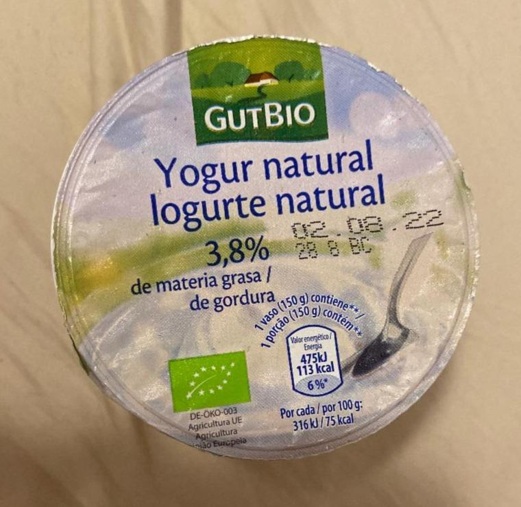 Zdjęcia - Yogur natural Gutbio