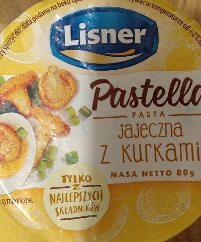 Zdjęcia - Pastella Pasta jajeczna z kurkami Lisner