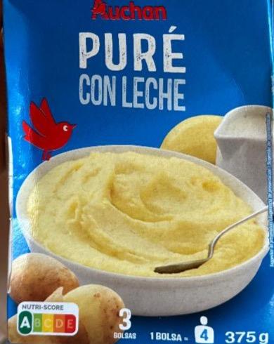 Zdjęcia - Puré con leche Auchan