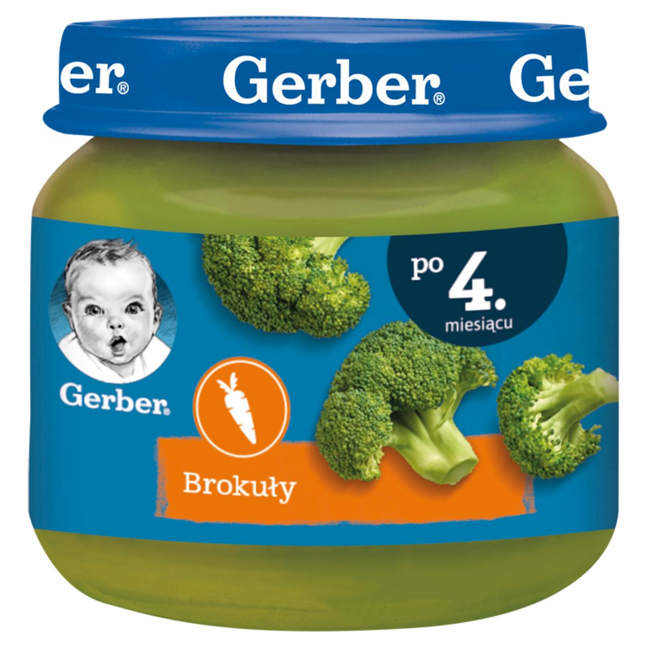 Zdjęcia - Gerber Brokuły dla niemowląt po 4. miesiącu 80 g