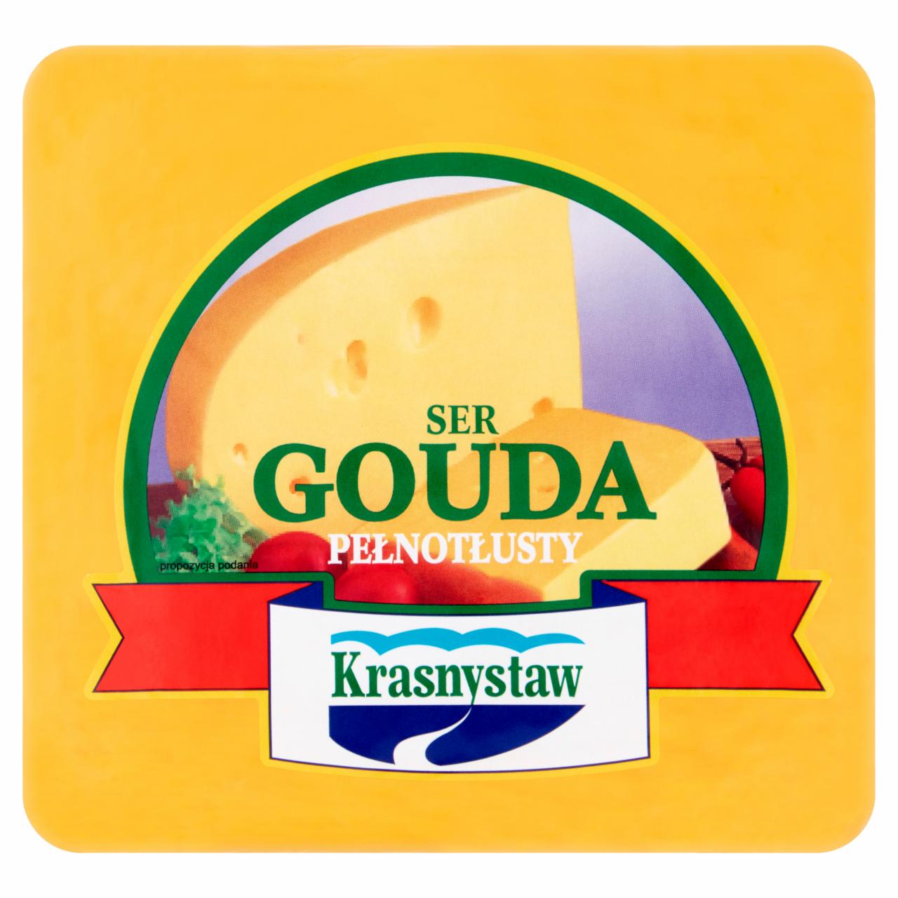 Zdjęcia - Krasnystaw Ser Gouda pełnotłusty