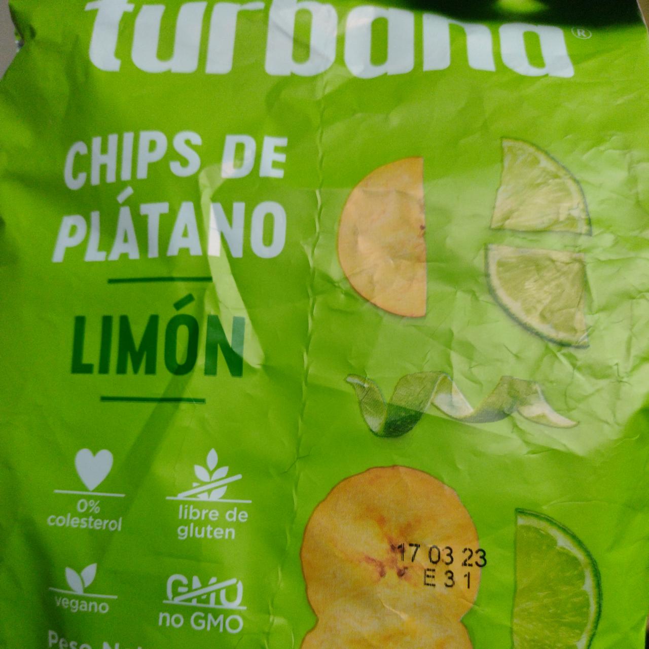 Zdjęcia - Chips de plátano limon Turbana