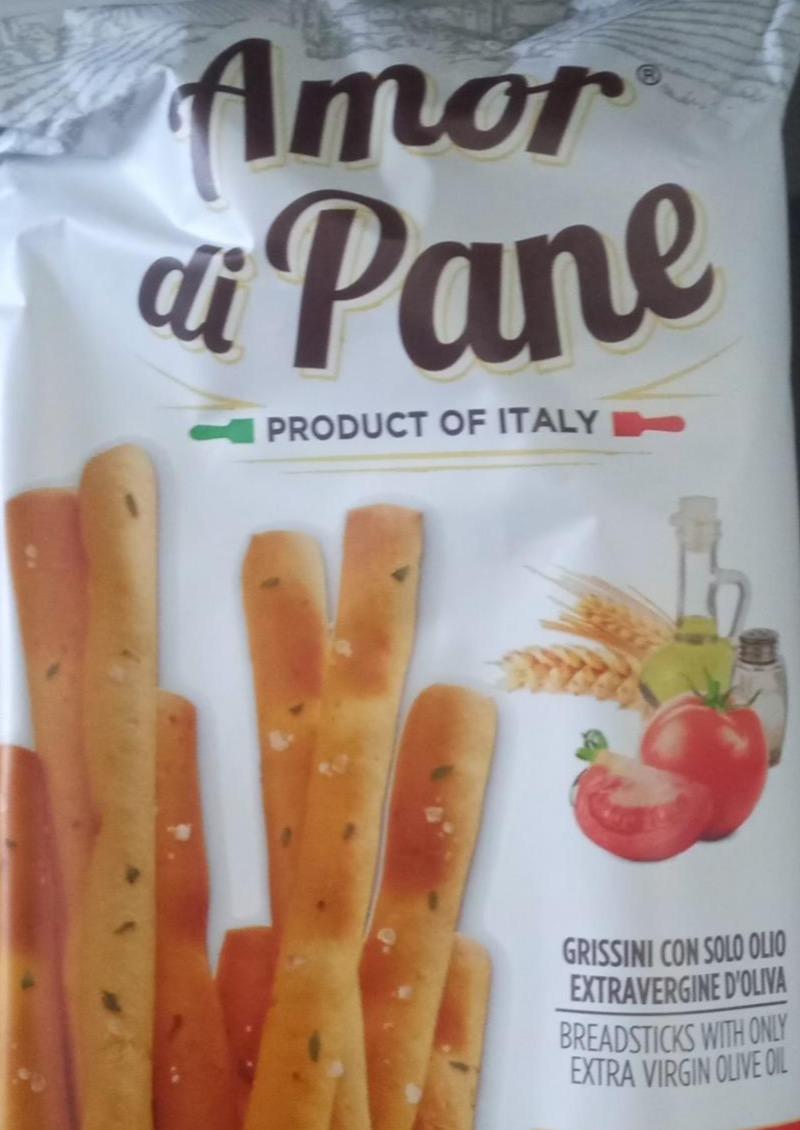 Zdjęcia - Grissini con solo olio extravergine d'oliva Amor di Pane